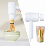 FrothCraft Electric Matcha Whisk – Rechargeable Matcha Frother | High-Speed Matcha & Milk Foam Maker | Handheld Drink Mixer for Tea, Coffee & More