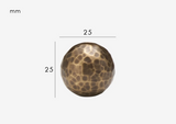 Aurevon Hammered Brass Cabinet Handle – Luxury Furniture Pull | Matte Gold & Antique Bronze Hardware