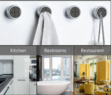 SnapHold Adhesive Towel Grip – No-Drill Wall Cloth Holder | Compact Kitchen &amp; Bathroom Organiser