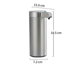 Velora Sense Steel Soap Dispenser – Touchless 304 Stainless Steel Automatic Soap Pump for Kitchen & Bathroom