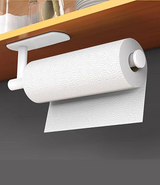 Velora Hold Adhesive Roll Organiser – No-Drill Paper Towel & Toilet Roll Holder for Kitchen & Bathroom