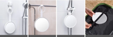 ClearVista Fogless Shower Mirror – Anti-Fog Portable Shaving Mirror | Adjustable Bathroom & Travel Grooming Mirror