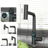 AquaSense Waterfall Basin Mixer – Digital Temperature Display Bathroom Faucet | Adjustable Luxury Sink Tap