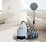 NomadiShower GoMini – Portable Rechargeable Camping Shower | Handheld Outdoor Shower Pump