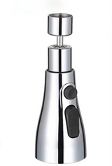AquaGlide MotionTap – 720° Swivel Kitchen Tap Extender | 3-Mode Spray & Full Sink Coverage