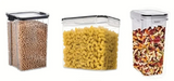 PurePantry FreshSeal Container Set – 7 Piece Airtight Kitchen Storage Collection | BPA-Free Stackable Food Organisers