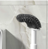 FreshFlow Silicone Toilet Brush – Wall-Mounted Scented Bathroom Cleaner | No-Drill Hygienic Toilet Brush Set