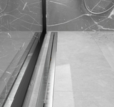 StreamLine Brushed Steel Shower Channel – 304 Stainless Steel Linear Floor Drain | Anti-Odour Wet Room Drainage System