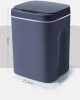 NovaTouch Automatic Sensor Bin – 20L Hands-Free Waste Bin | Waterproof Modern Home Design