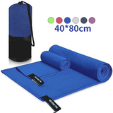 ActiveSwift Quick-Dry Sports Towel 40 × 80 cm – Lightweight Microfibre Gym Towel | Sweat Absorbent | Travel Pouch Included