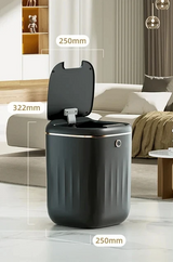 NovaTouch Automatic Sensor Bin – 20L Hands-Free Waste Bin | Waterproof Modern Home Design