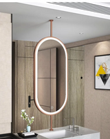 ÉvoLume Oval LED Mirror – Modern Backlit Vanity Mirror | HD Illuminated Wall Design