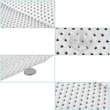 Auralux HydroComfort Full-Body Non-Slip Bathtub Cushion with Headrest – 4D Ventilated Spa Bath Mat with Suction Cups | Quick-Dry Luxury Bath Support Pad