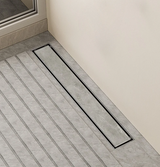 FlowCore Square Shower Drain – Brushed 304 Stainless Steel Floor Waste | Anti-Odour Bathroom Drain Cover