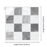 Novara 3D Backsplash Tiles – Waterproof Peel & Stick Wall Panels | Modern Kitchen & Bathroom Tile Decals