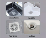 FlowShield Peel & Stick Drain Filters – Disposable Hair Catcher Protectors | Anti-Clog Shower & Sink Drain Covers