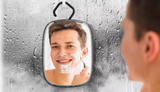 ClearVista Fogless Shower Mirror – Anti-Fog Portable Shaving Mirror | Adjustable Bathroom & Travel Grooming Mirror