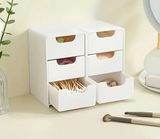 TidyTier 3-Drawer Desktop Organiser – Stack-Style Storage Unit | Compact Multi-Level Organisation | Portable Reusable Storage Box