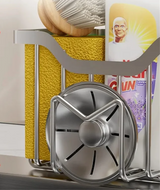 SinkVault Stainless Steel Sink Organiser – Drill-Free Kitchen Storage Rack | Modern Countertop Tidy