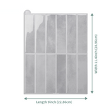 Auralith 3D Peel & Stick Wall Tiles – Waterproof Gloss Resin Splashback Panels | Luxury Self-Adhesive Kitchen & Bathroom Wall Décor