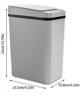 PureSense Automatic Sensor Bin – 12L Touchless Waste Bin | Modern Hygienic Home Design