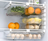 ClearNest Fridge Storage Drawer – Transparent Under-Shelf Refrigerator Organiser | Space-Saving Food Container