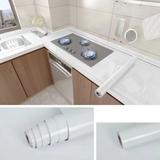 MarbraGuard Self-Adhesive Marble Film – Waterproof Peel & Stick Vinyl for Kitchen, Bathroom & Furniture Upgrades