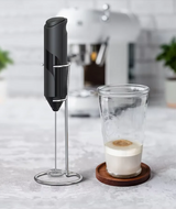 FrothElite Matcha Whisk – Electric Matcha Frother with Stainless Steel Whisk | Battery-Powered Drink Mixer | Handheld Milk Frother for Matcha, Coffee & More