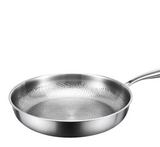ForgeTitan Hammered Frying Pan – Pure Titanium Skillet | Premium Non-Coated Induction Cookware