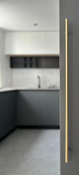 Aurevon Extended Brass T-Bar Handle – Luxury Long Cabinet Pull | Modern Furniture & Appliance Hardware