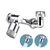 AquaReach 1080 Tap Extender – Multi-Angle Swivel Faucet Nozzle | Water-Saving Kitchen & Bathroom Attachment