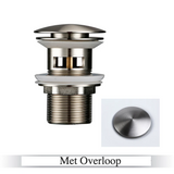 LuxDrain Pop-Up Drain Stopper – Luxury Bathroom Sink Drain in Matte Black, Gold & Modern Finishes