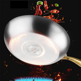 TitanCore 7-Layer Stainless Steel Frying Pan – Professional Induction Skillet | Heavy-Duty Chef Cookware