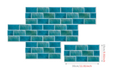 Arqevia RetroBrick Peel & Stick Wall Tiles – 6-Piece Vintage Brick Effect Splashback Panels | Waterproof Self-Adhesive Industrial Wall Décor (300 × 150 mm)