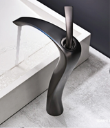 Silverline Luxe Basin Mixer – Polished Chrome Bathroom Faucet | Premium Single Lever Sink Tap
