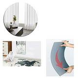 LumiFlex Acrylic Wall Mirror – Shatterproof Round & Oval Decorative Mirror | Modern Lightweight Design