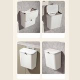 FormaWall Compact Waste Bin – Wall-Mounted Bathroom & Kitchen Bin | Multi-Function Storage Design