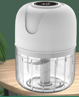 TurboPrep Mini Chopper – USB Rechargeable Electric Food Processor | Cordless Garlic & Vegetable Mincer