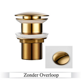 LuxDrain Pop-Up Drain Stopper – Luxury Bathroom Sink Drain in Matte Black, Gold & Modern Finishes