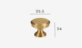 Château Noir Brass T-Bar Handles – French-Inspired Luxury Cabinet Hardware | Solid Brass Furniture Pulls