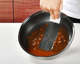 HexaForge Hybrid Frying Pan – Stainless Steel Skillet with Honeycomb Surface & Glass Lid | Induction Ready Cookware