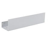 NoirSpace Wall Storage Shelf – Matte Black Aluminium Organiser with Hooks | Modern Bathroom & Kitchen Rack