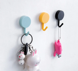 Velmora StickMate Self-Adhesive Silicone Wall Hooks – Strong No-Drill Multipurpose Hanging Hooks (5 or 10 Pack) | Removable Space-Saving Home Organisers