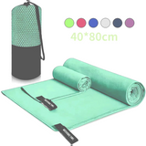 ActiveSwift Quick-Dry Sports Towel 40 × 80 cm – Lightweight Microfibre Gym Towel | Sweat Absorbent | Travel Pouch Included