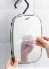 ClearVista Fogless Shower Mirror – Anti-Fog Portable Shaving Mirror | Adjustable Bathroom & Travel Grooming Mirror
