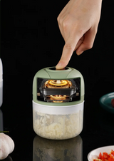 TurboPrep Mini Chopper – USB Rechargeable Electric Food Processor | Cordless Garlic & Vegetable Mincer