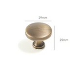 Château Verne Brass Cabinet Handles – Vintage European Furniture Pulls | Luxury Bronze Hardware