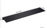 DuoMount Aluminum Wall Shelf Organizer – Modern Floating Storage Rack for Bathroom, Kitchen & Bedroom