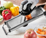 SliceCraft Precision Mandoline – Adjustable Stainless Steel Vegetable Slicer | Professional Food Prep Cutter