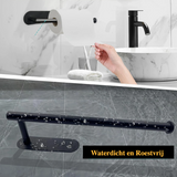 Velora Hold Adhesive Roll Organiser – No-Drill Paper Towel & Toilet Roll Holder for Kitchen & Bathroom